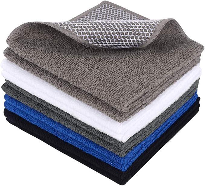 SINLAND Dish Cloth for Washing Dishes Kitchen Washcloth Cleaning Cloth by SINLAND