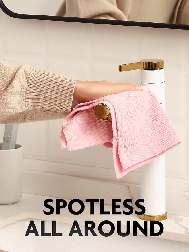 Fantasticlean Microfiber Cleaning Cloth Roll- 90 Sheets, Tear-away Microfiber - Image 4