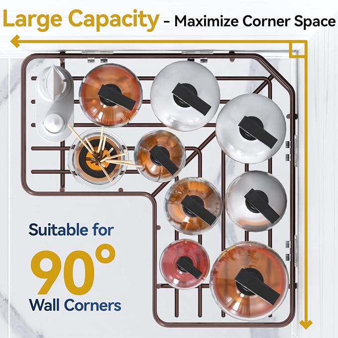 YASONIC Corner Shower Caddy Adhesive, 100% Rustproof Shower Organizer - Image 3