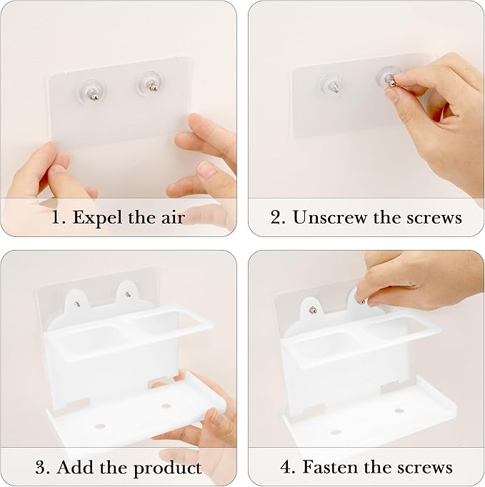 2Pack Electric Toothbrush Holder Wall Mounted, Electric Toothbrush Cord - Image 4