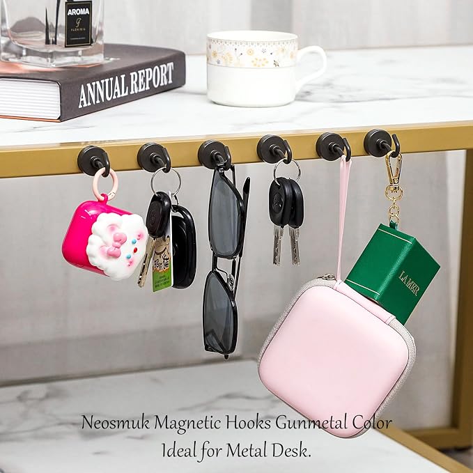Neosmuk Magnetic Hooks, 40lb Heavy Duty, 10 Pack - Image 3