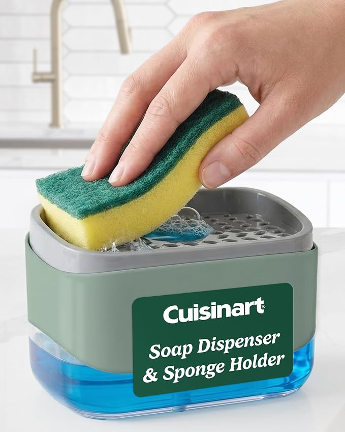 Cuisinart 2-in-1 Dish Soap Dispenser by BestBrands