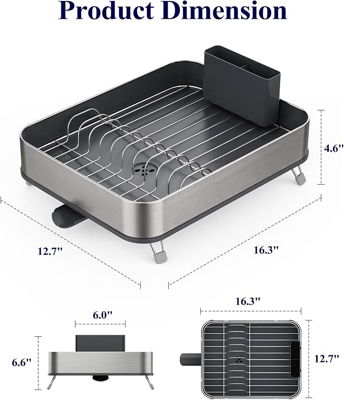 Kitsure Dish Drying Rack - Image 4