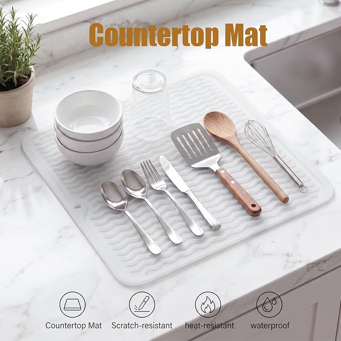 MicoYang Silicone Dish Drying Mat - Image 3