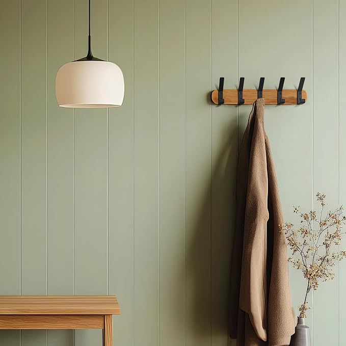 Decorative Coat Hooks Set of 5 for Wall Mount - Image 3