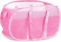 100L Collapsible Laundry Baskets, Tear Proof Pop Up Laundry Hamper by BATTOO