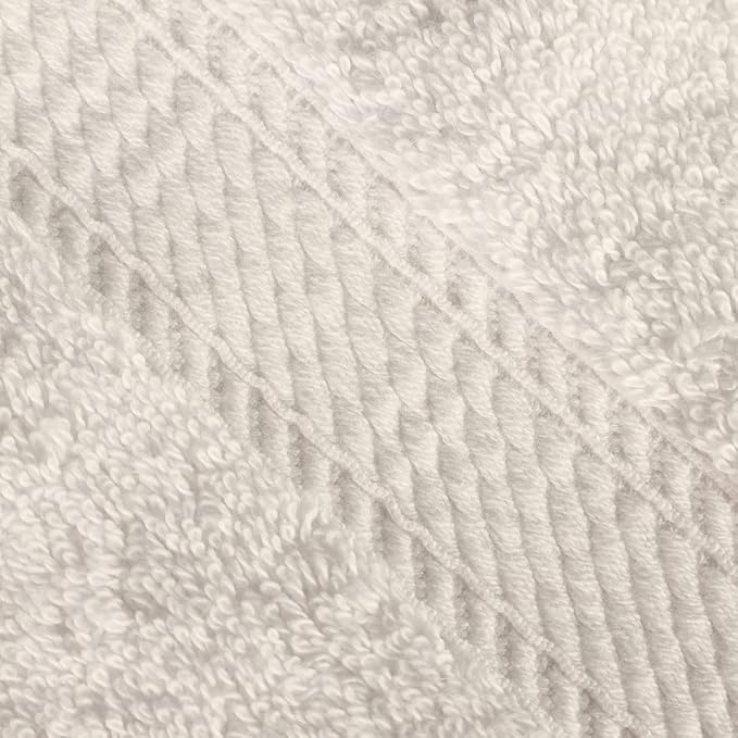 SUPERIOR Egyptian Cotton Ultra Plush & Absorbent, 8 Piece Set, Cream | Quick Dry - Image 4