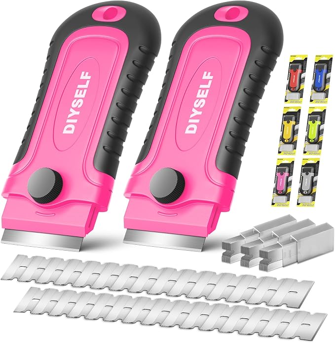DIYSELF 2 Pack Razor Scrapers by DIYSELF