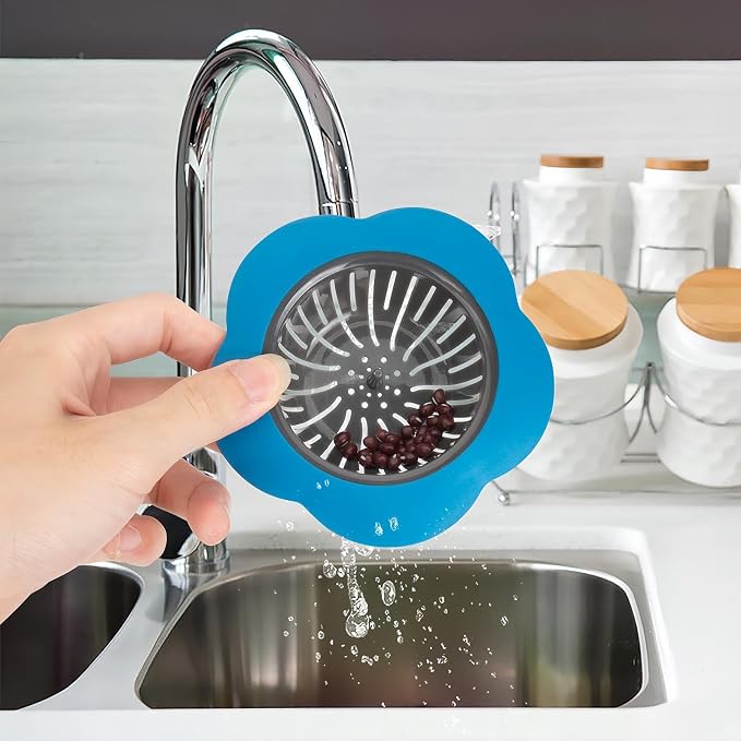 Silicone Sink Drain Strainer, 4 Pack - Image 7
