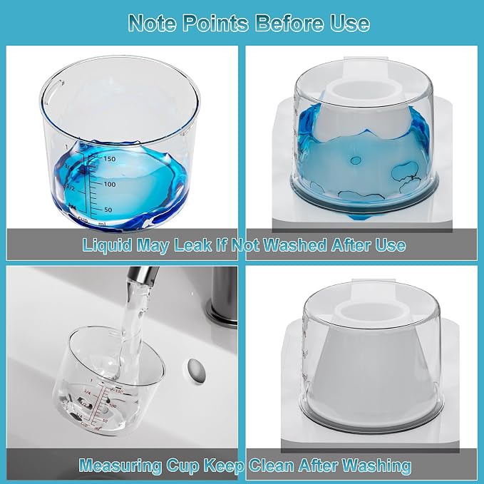 77.8OZ Laundry Detergent Dispenser Container, 2 Pack Liquid Laundry Dispenser - Image 4