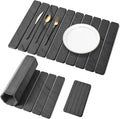 2 PCS Stone Dish Drying Mat for Kitchen Counter, Fast Drying Collapsible Dish by Unknown