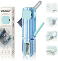 VIDONIO 4 in 1 Cup Lid Gap Cleaning Brush, Mutipurpose Tiny Silicone Cup Holder by VIDONIO