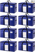 TAILI 8 Pack Dark Blue XXL Moving Bags, Storage Bags by TAILI