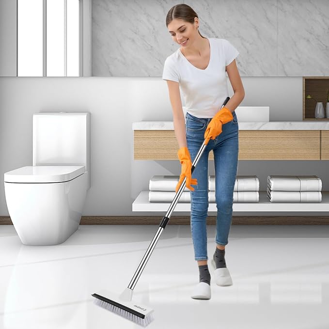 SetSail Floor Scrub Brush, 51-Inch Adjustable Long Handle Brush - Image 7