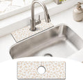 Fall Kitchen Sink Splash Guard Faucet Mat, Farmhouse Sink Splash Guard Behind by puwbnhj
