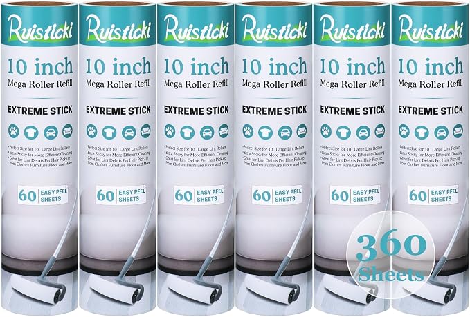 10 inch Large Lint Roller Refill Compatible by Unknown