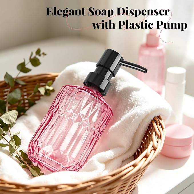 13.5oz Glass Soap Dispenser - Image 3