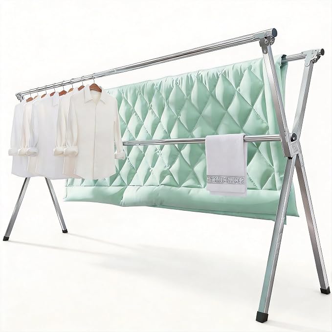 Clothes Drying Racks Outdoor, Updated Version, Stainless Steel Laundry Drying by AZHZOLSK