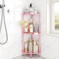 ELYKEN Corner Shower Caddy Standing, 3 Tier Metal Shower Organizer by ELYKEN
