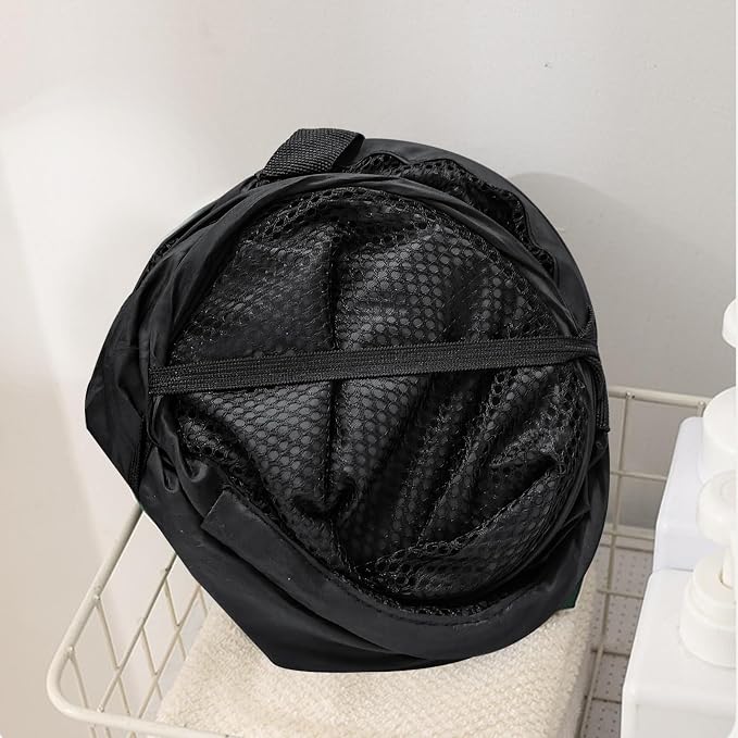 Collapsible Mesh Pop Up Laundry Hamper 2Pack Foldable Laundry Basket - Image 9