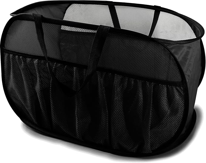 Collapsible Laundry Baskets, Upgrade Pop Up Laundry Hamper by BATTOO