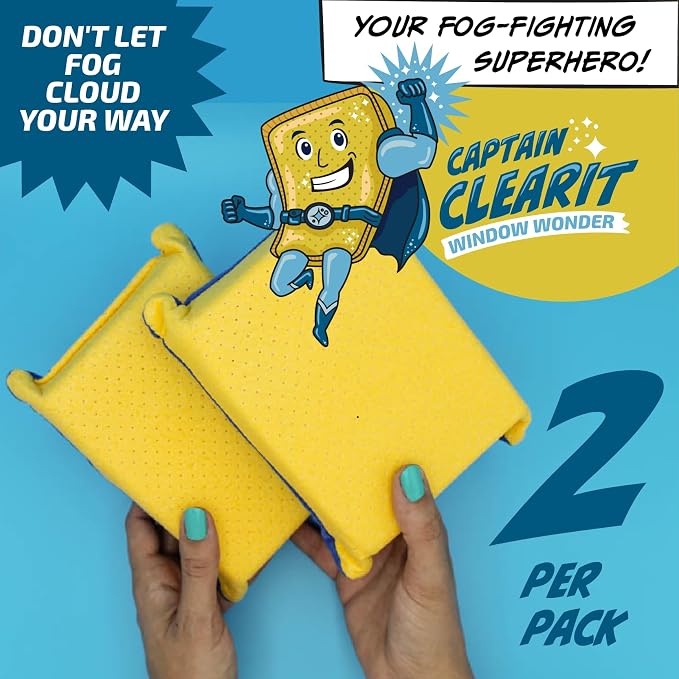 JJ KENT Captain Clearit Window Cleaner Sponge - Image 4