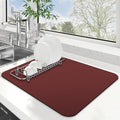 Dish Drying Mat Absorbent Dish Drying Mats by WiseLife
