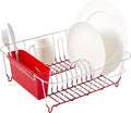 Sweet Home Collection Metal 2 Piece Dish Drying Rack Set Drainer by SweetHomeCollection