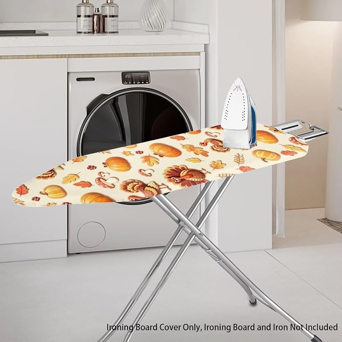 Thanksgiving Turkey Cover for Ironing Board 15x54 Inch Standard Size Iron Board - Image 2