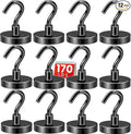DIYMAG Magnetic Hooks, 170lbs Heavy Duty Magnets by DIYMAG