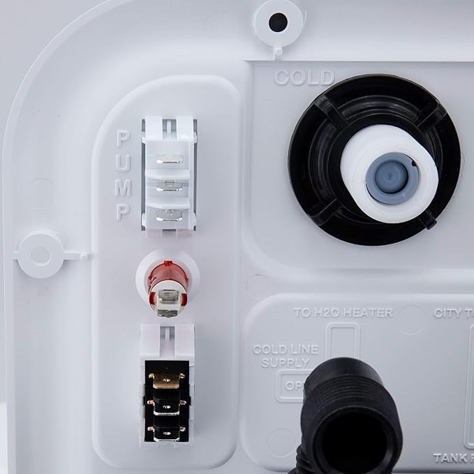 RecPro RV Water Management Panel | Nautilus P4 | 8-Function City-Water Fill (Yes, Include Install Kit) | Made in USA