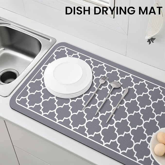Dish Drying Mat Absorbent Dish Drying Mats - Image 7