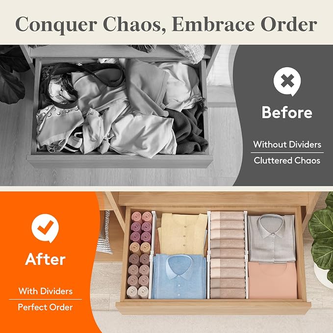 Lifewit 3.2" High Drawer Dividers - Image 10