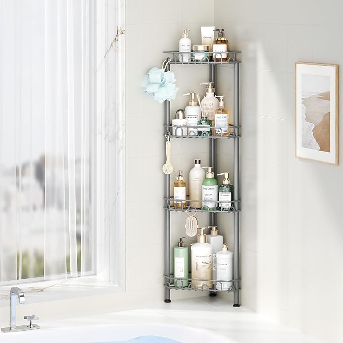 SWTYMIKI Standing Shower Caddy Corner - Image 5