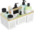 BYUNER Portable Cleaning Caddy & Shower Basket: Hard Plastic Caddy Organizer by MakesYourHomeMoreOrganized
