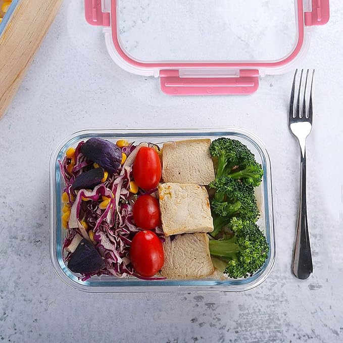 M MCIRCO 10 Pack Glass Food Storage Containers - Image 5