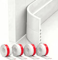 Suptikes 4 Pack Door Draft Stopper, Weather Stripping Draft, Door Bottom Seal by Suptikes
