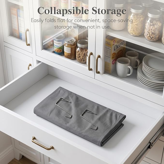 Lifewit 1 Pack Over the Door Organizer, 5 Section Clear Window Hanging Storage - Image 6