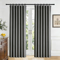 Room Divider Blackout Curtain Track Curtains Wall Dividers Panels Screen for Living Rooms Bedroom Office Privacy Partition Separation, W52 × L84 Inch,1 Panel, Grey