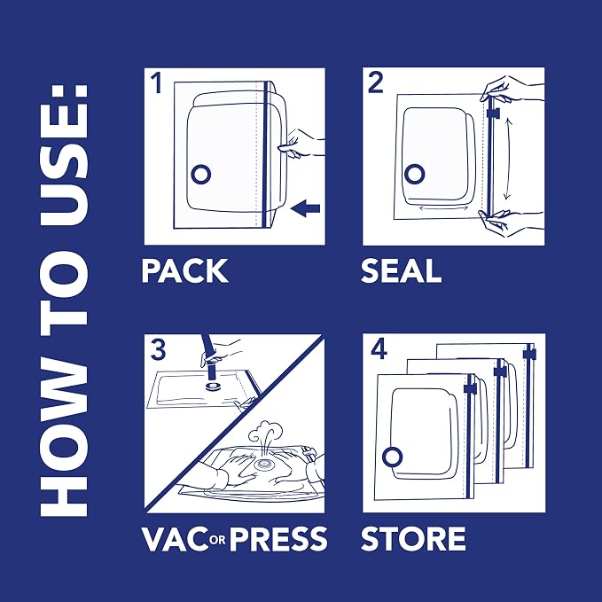 Hefty Shrink-Pak Vacuum Storage Bags - Image 6