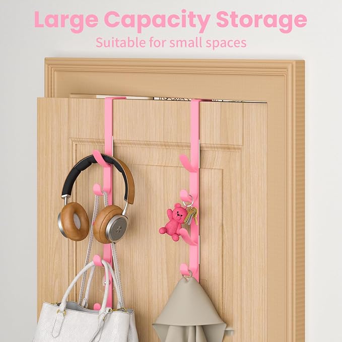 Kaiferty Over The Door Hooks, Metal Door Hooks - Image 3