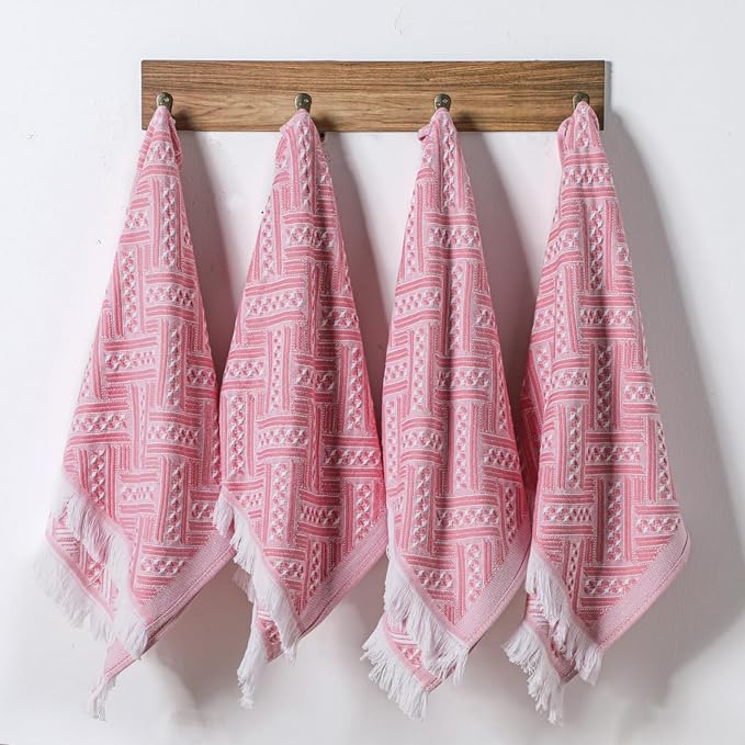 HunnmingRe 4 Pack Boho Hand Towel - Image 4