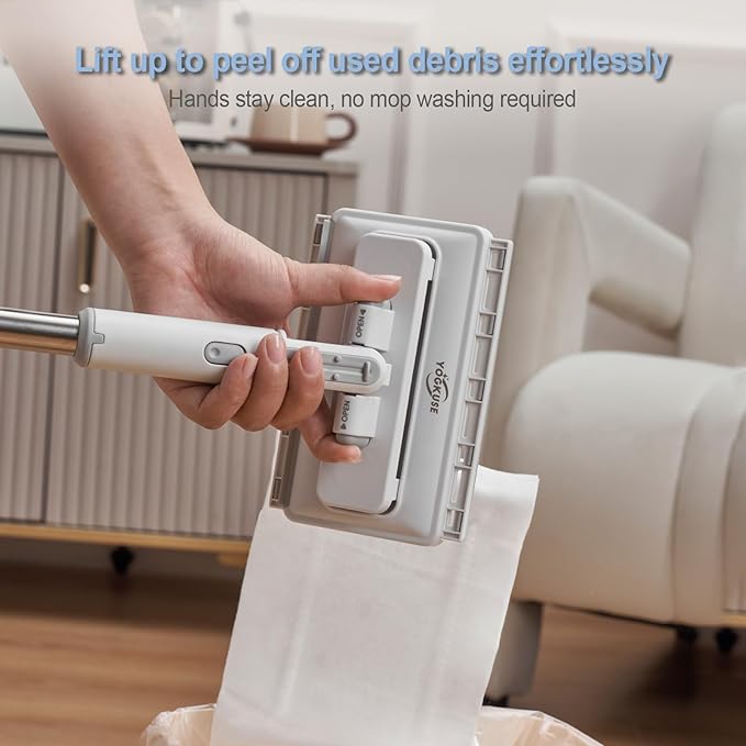 Pawnexa Mop, Clamp Mop, Hands Free Multi Purpose Flat Mops - Image 4
