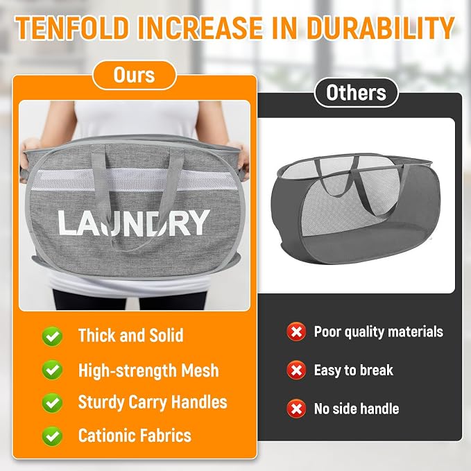 Collapsible Laundry Baskets - Image 6