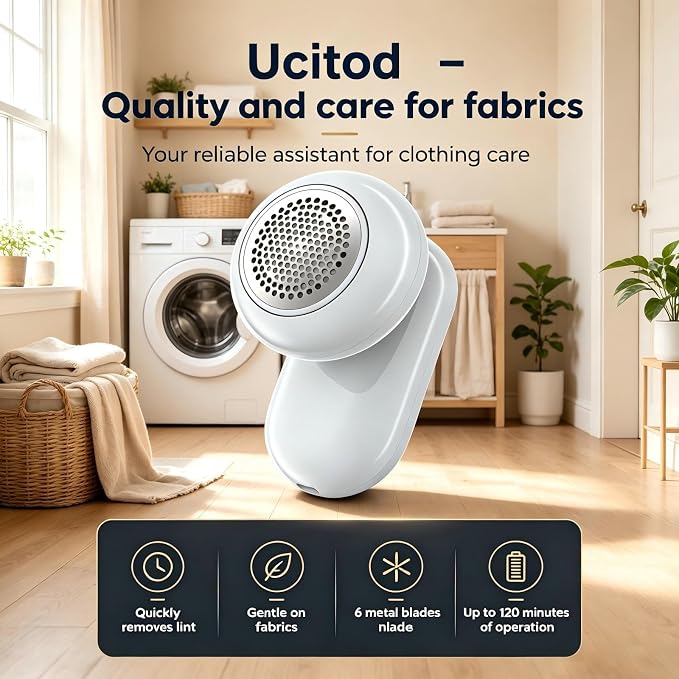 Rechargeable Fabric Shaver, Electric Lint Remover - Image 3