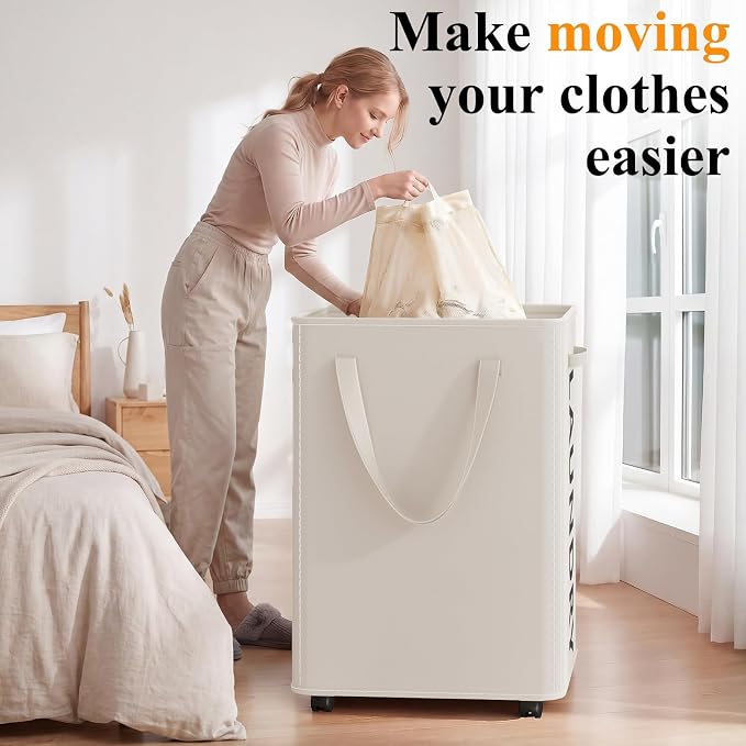 Optish 140L Extra Large Laundry Basket - Image 5