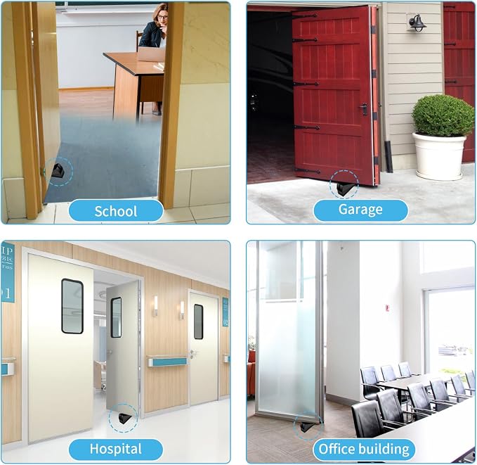 AIMAXINKE Door Stoppers for Bottom of Door-Large Heavy Duty Door Stop Wedge | - Image 7