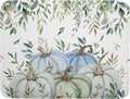 Giwawa Fall Blue Pumpkin Dish Drying Mat Autumn Harvest Dishes Pad 18"x24" by Giwawa