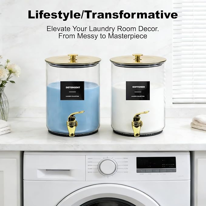 Glass Laundry Detergent Dispenser - Image 5