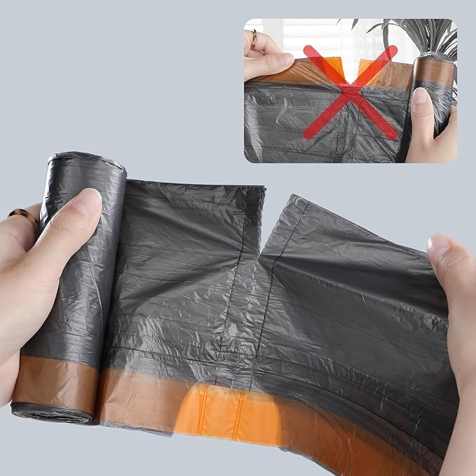 MOPALL Small Trash Bags with Drawstring, 2.6-4 Gallon - Image 8